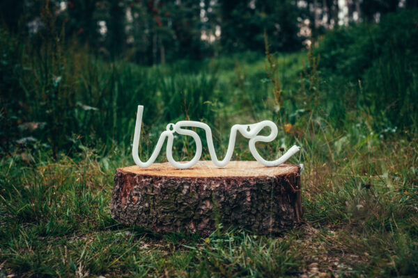 Neonový LED nápis Love