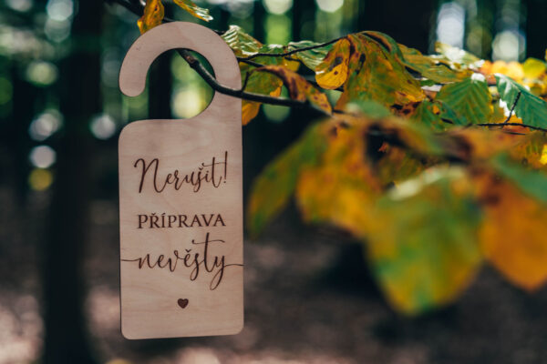 Nerušit, příprava nevěsty!